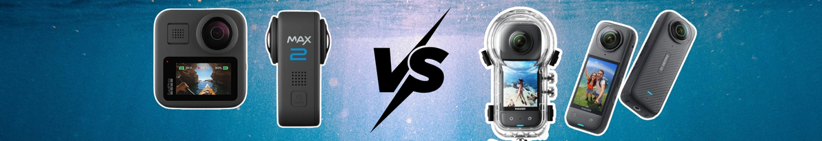 Comparaison des 2 titans de l'image 360 degrés immersive, GoPro Max 2 VS insta360 X5